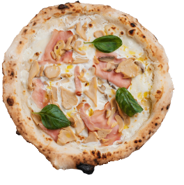 ホワイトソースピッツァ